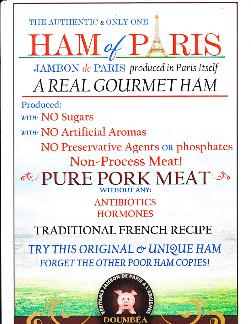 FRENCH HAM brochure